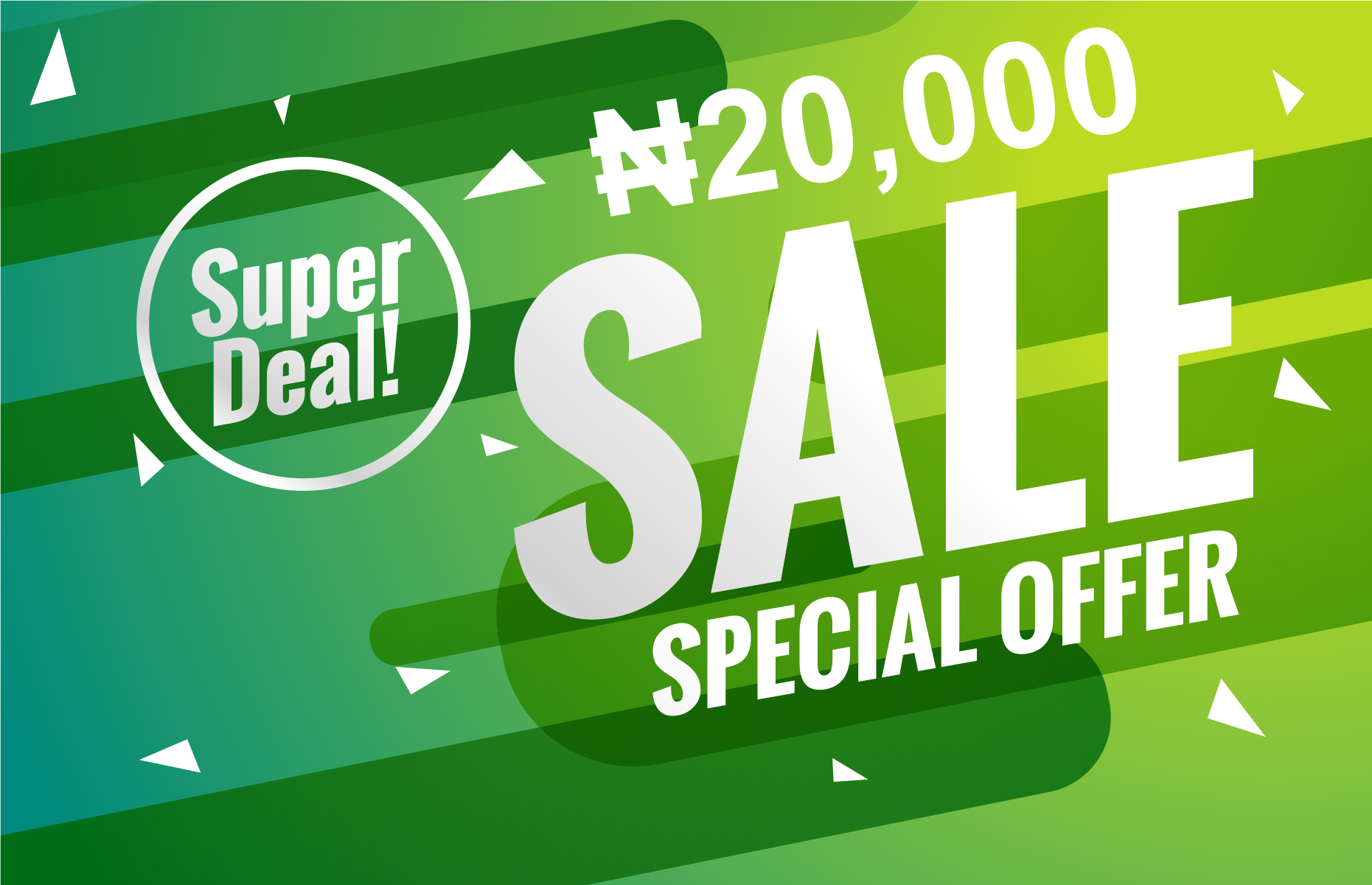 20000 naira website promo